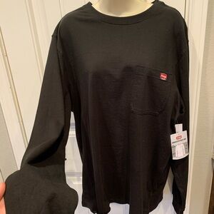 Wrangler Workwear Black Long-Sleeve NWT